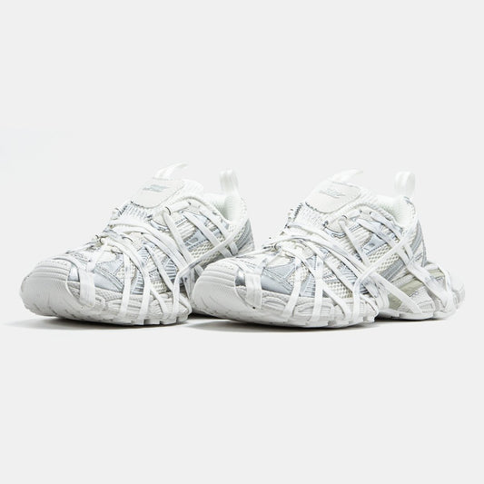 Balenciaga 3XL Extreme Lace White Silver - oceanhype -