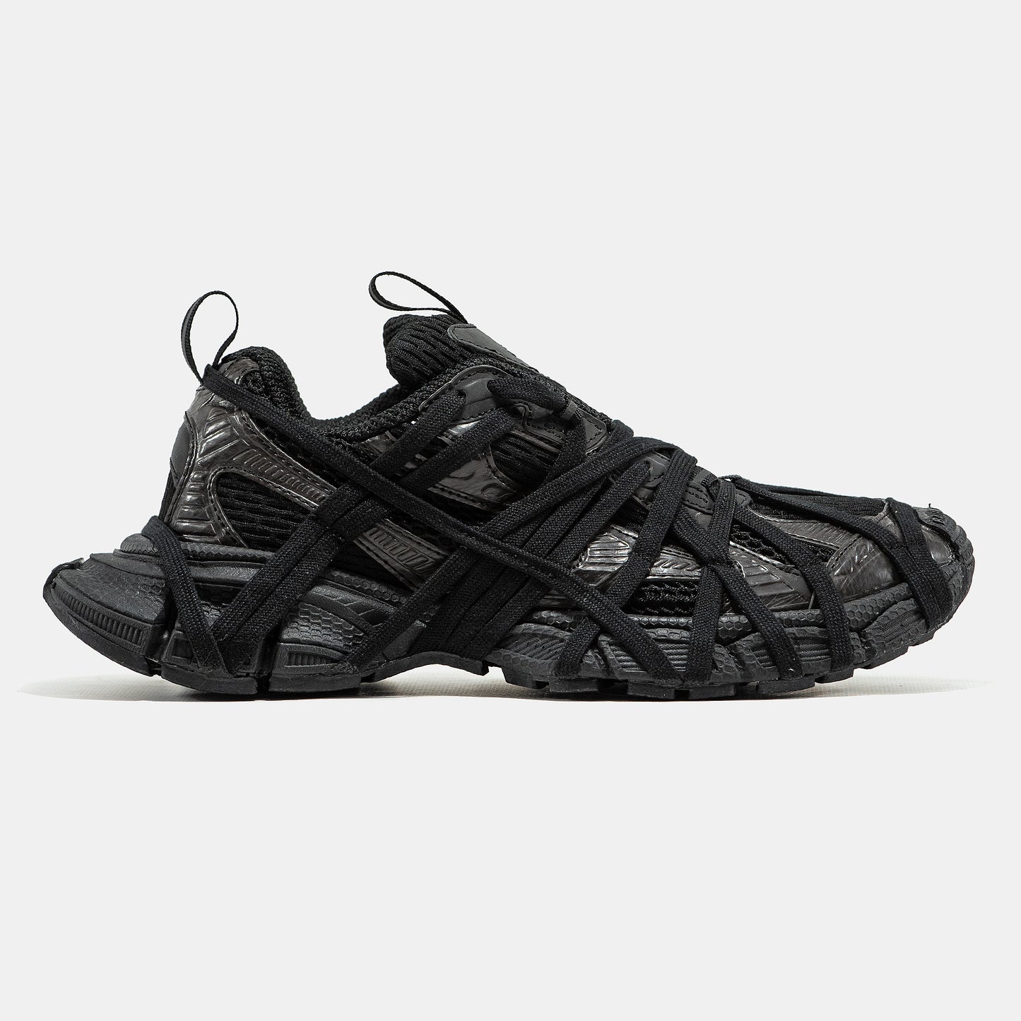 Balenciaga 3XL Extreme Lace All Black