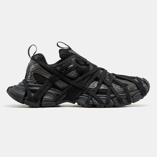 Balenciaga 3XL Extreme Lace All Black - oceanhype -