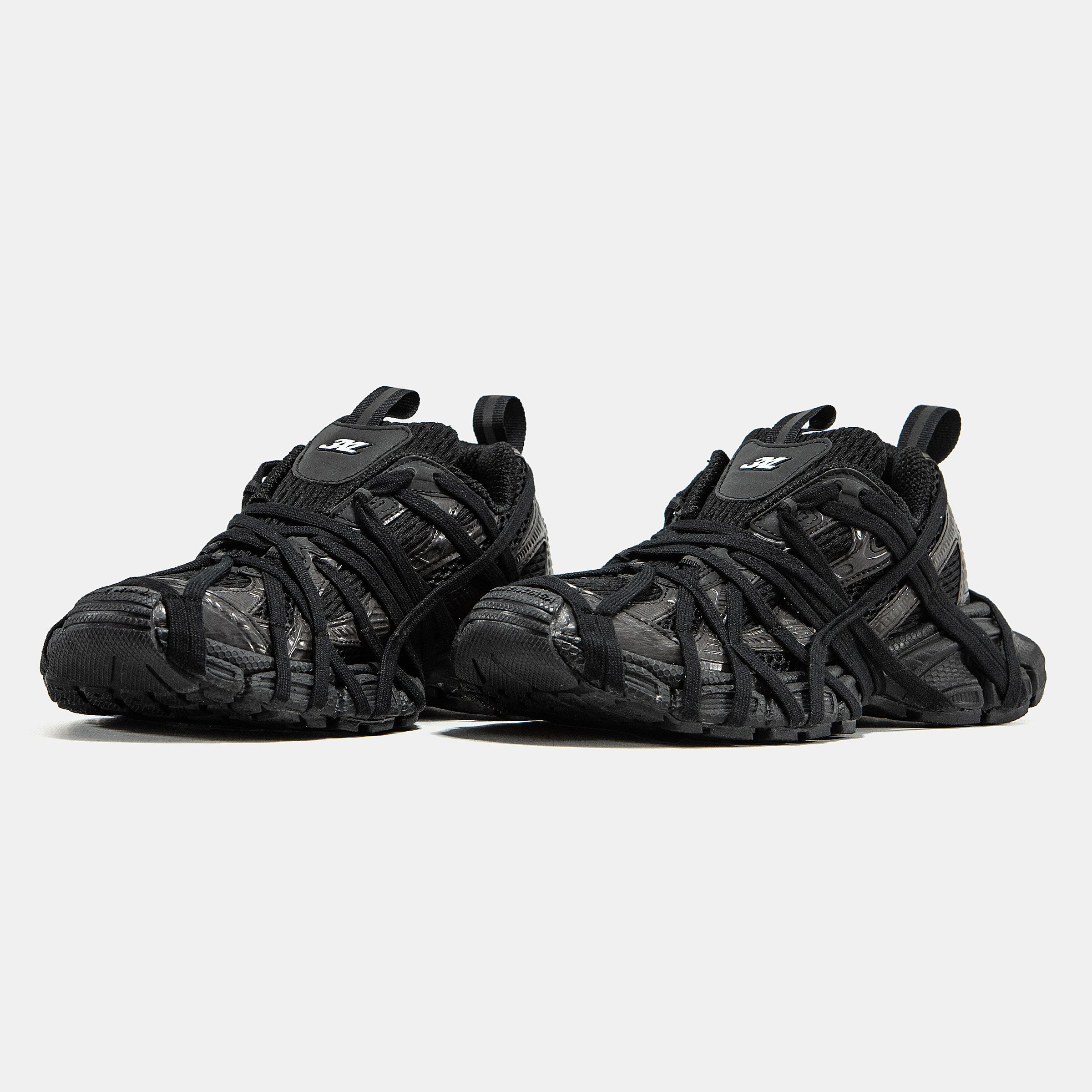 Balenciaga 3XL Extreme Lace All Black