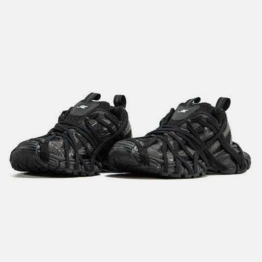Balenciaga 3XL Extreme Lace All Black - oceanhype -