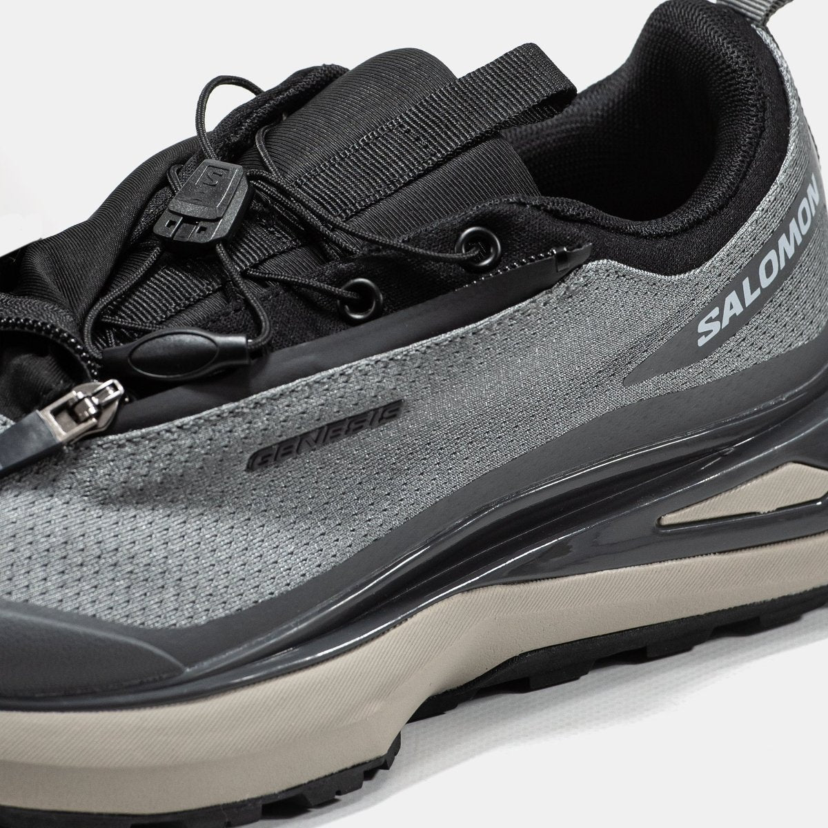 Salomon Odyssey Grey Black Beige - oceanhype -