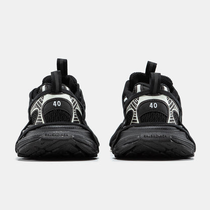 Balenciaga 3XL Extreme Lace Black Silver