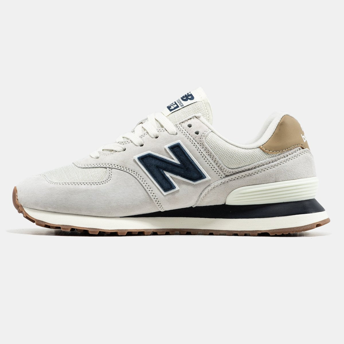 New Balance 574 Grey Beige Black - oceanhype - 