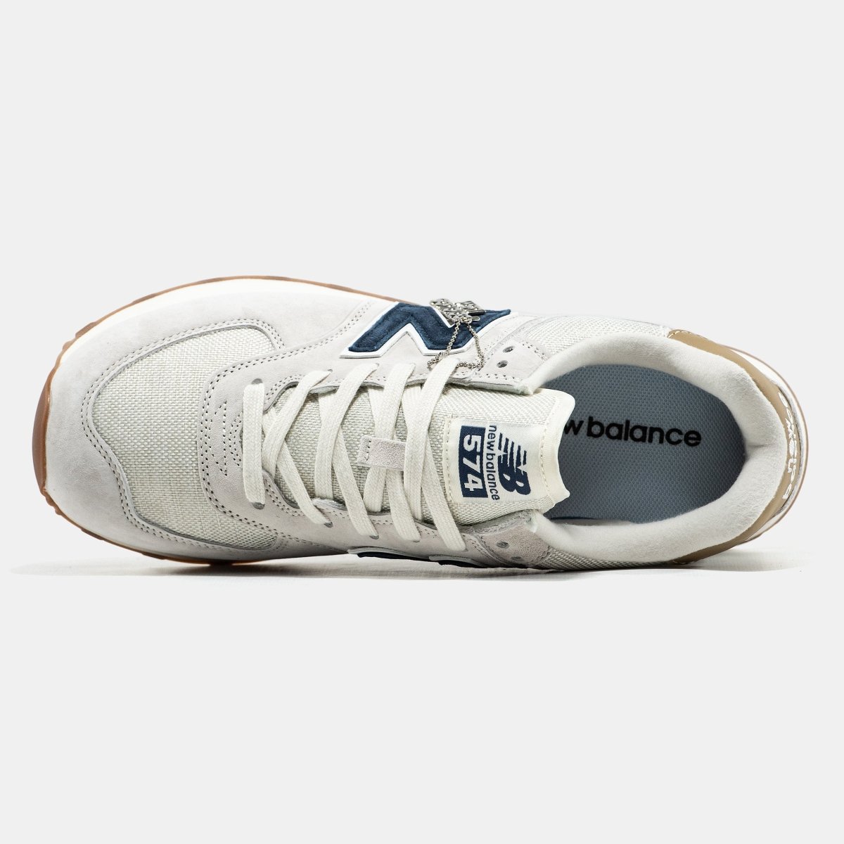 New Balance 574 Grey Beige Black - oceanhype - 