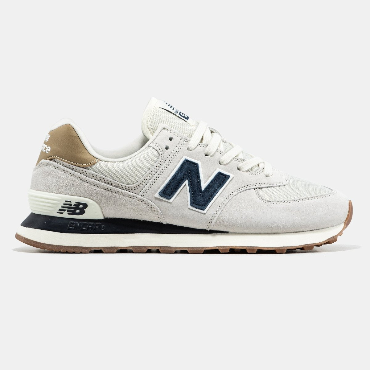 New Balance 574 Grey Beige Black - oceanhype - 