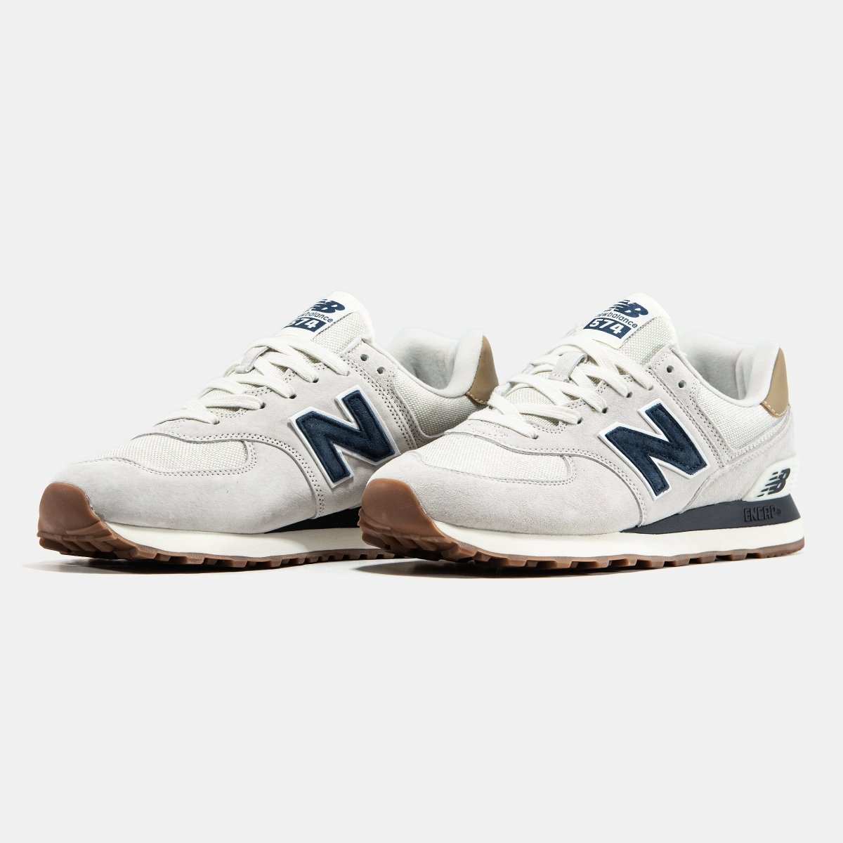 New Balance 574 Grey Beige Black - oceanhype - 