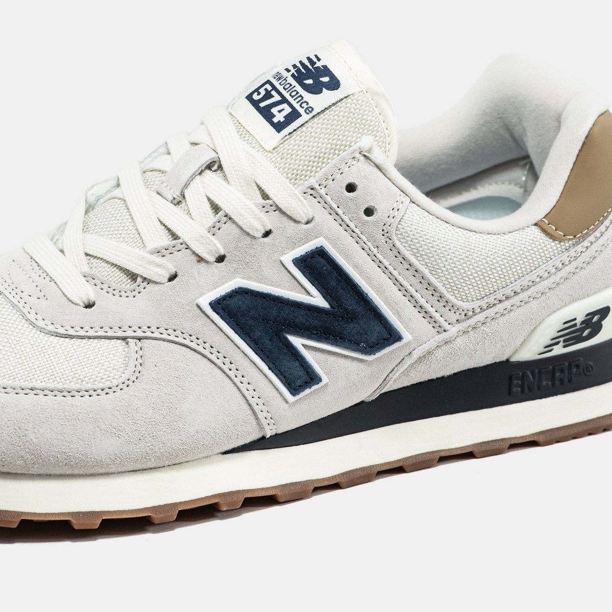 New Balance 574 Grey Beige Black - oceanhype - 