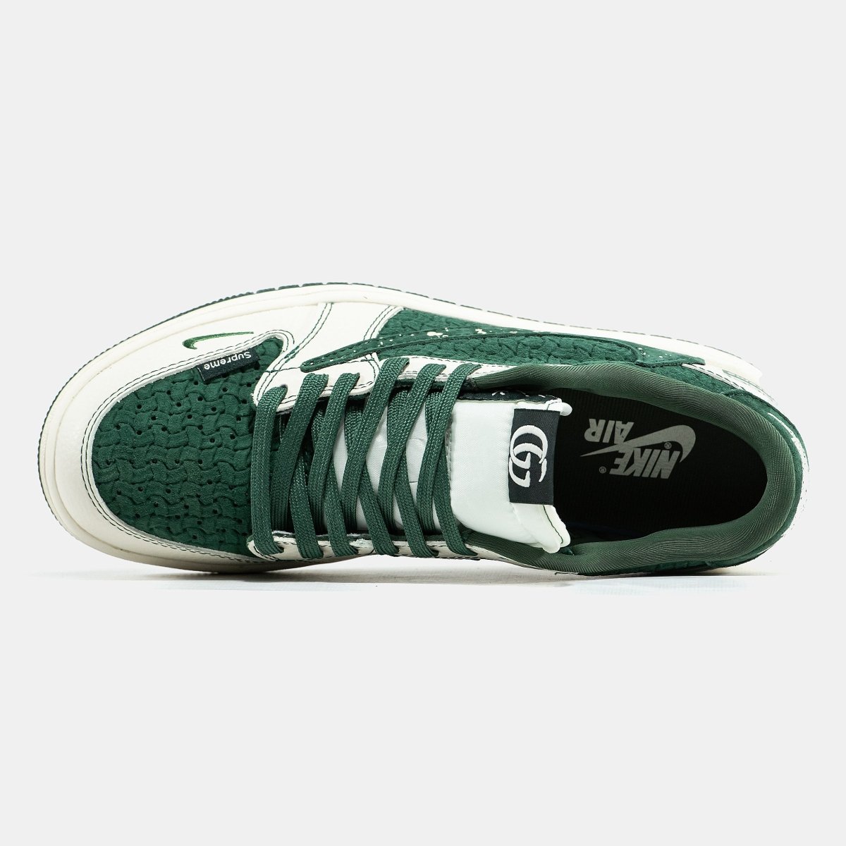 Nike Jordan 1 Retro Low x Travis Scott x Gucci x Supreme Top Green - oceanhype - 