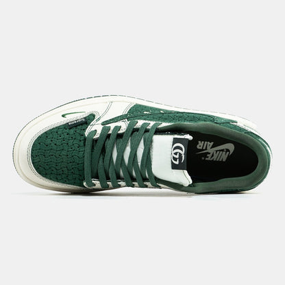 Nike Jordan 1 Retro Low x Travis Scott x Gucci x Supreme Top Green - oceanhype - 
