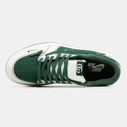 Nike Jordan 1 Retro Low x Travis Scott x Gucci x Supreme Top Green - oceanhype - 