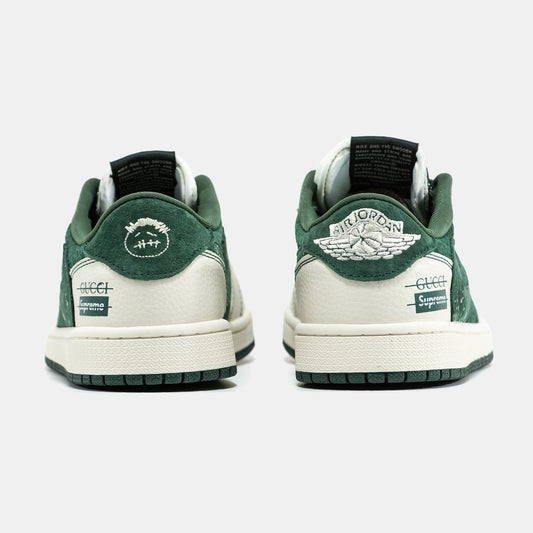 Nike Jordan 1 Retro Low x Travis Scott x Gucci x Supreme Top Green - oceanhype - 