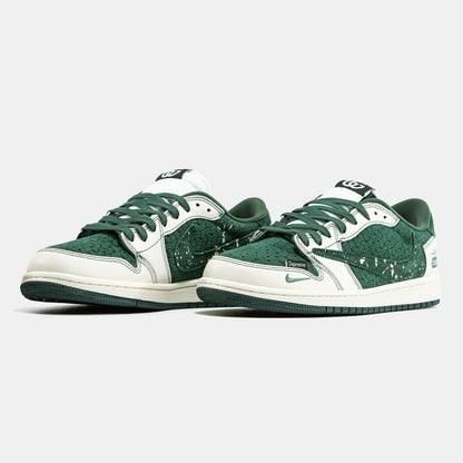 Nike Jordan 1 Retro Low x Travis Scott x Gucci x Supreme Top Green - oceanhype - 