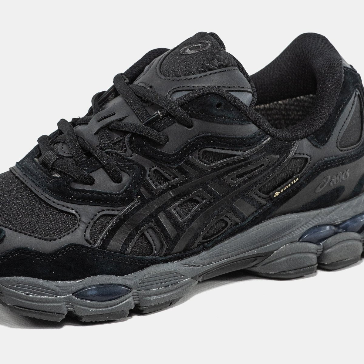 Asics Gel-NYC Gore-Tex Suede Black Grey - oceanhype -