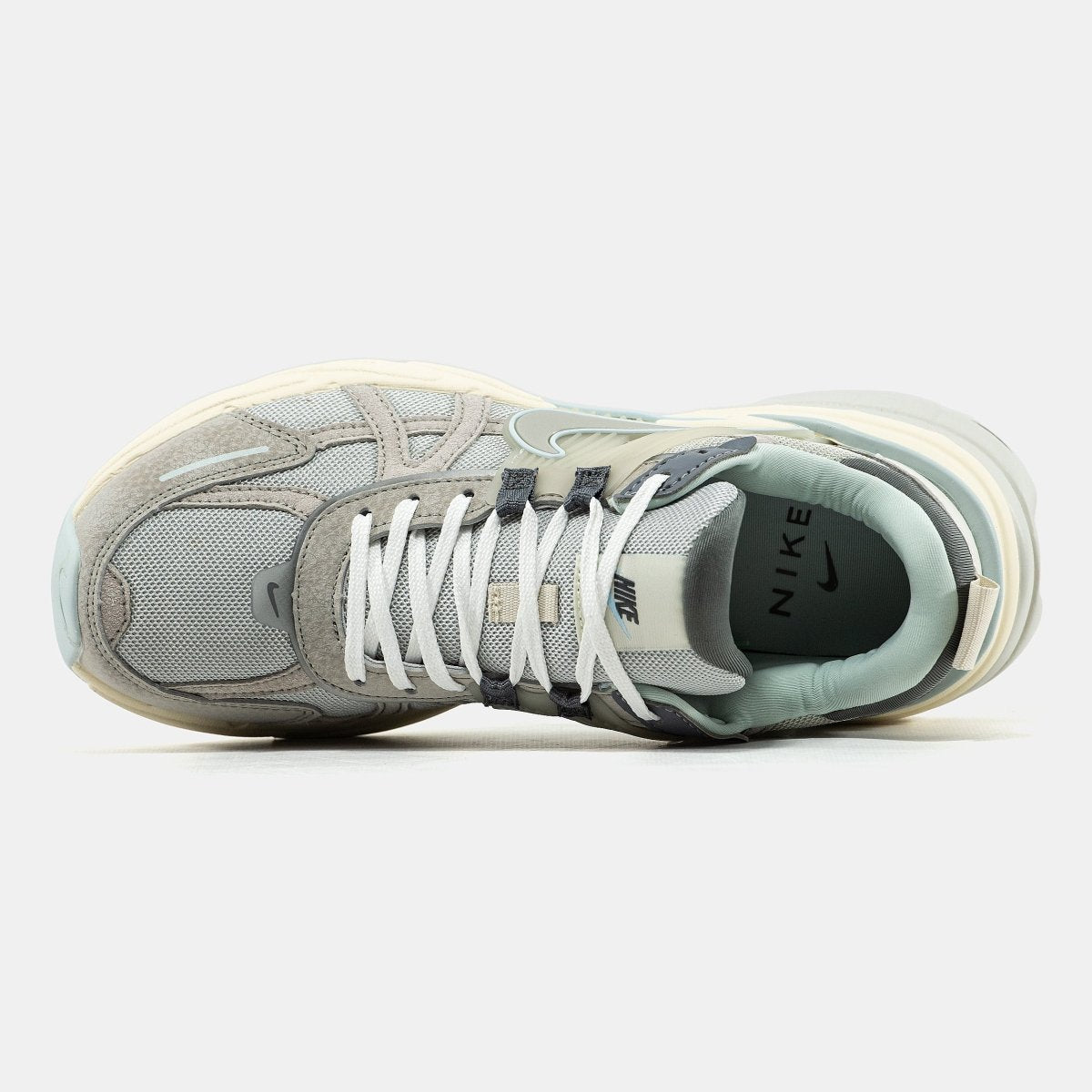 Nike V2K Run Light Iron Ore Grey - oceanhype - 