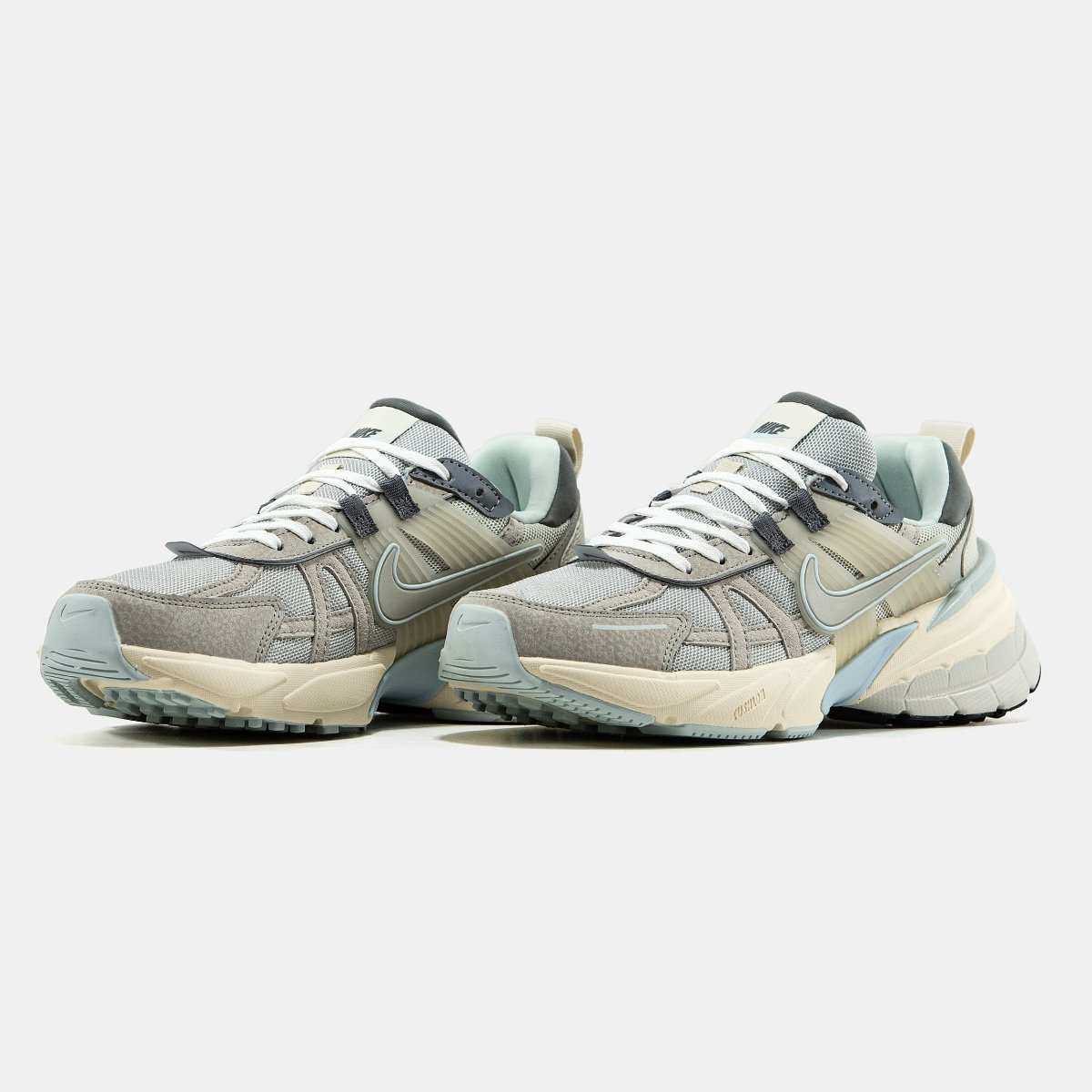 Nike V2K Run Light Iron Ore Grey - oceanhype - 