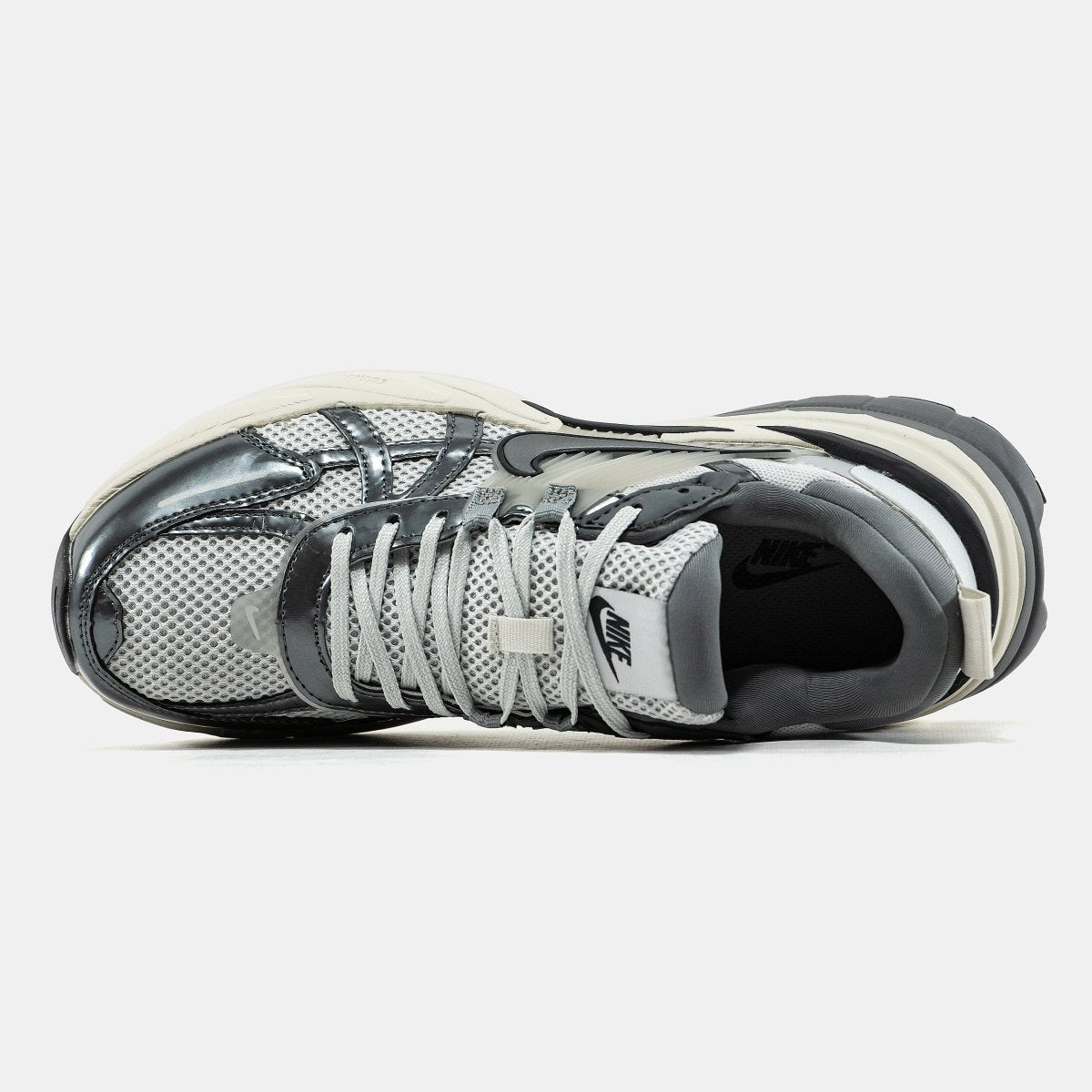 Nike V2K Runtekk Summit White Metalic Silver - oceanhype - 