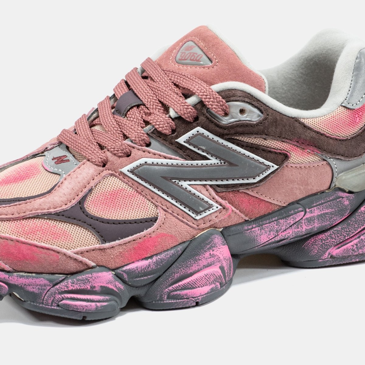 New Balance 9060 Cherry Blossom Pack Mineral Red - oceanhype -