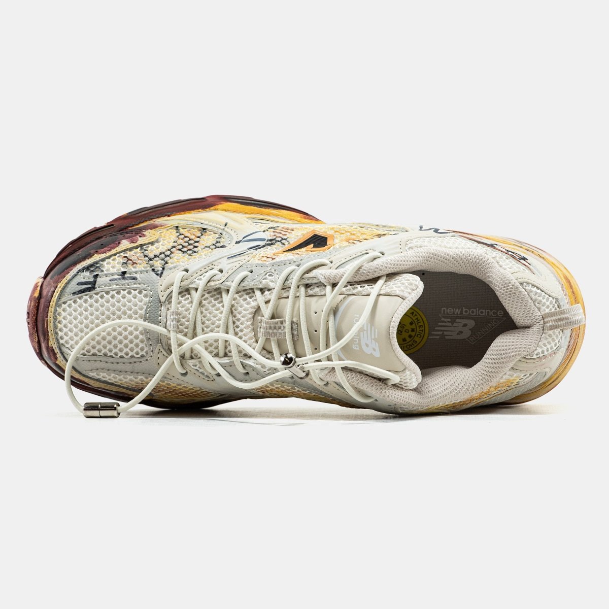 New Balance 530 Custom Beige Red - oceanhype - 
