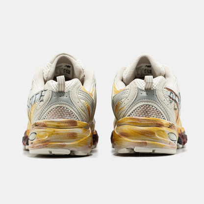 New Balance 530 Custom Beige Red - oceanhype - 