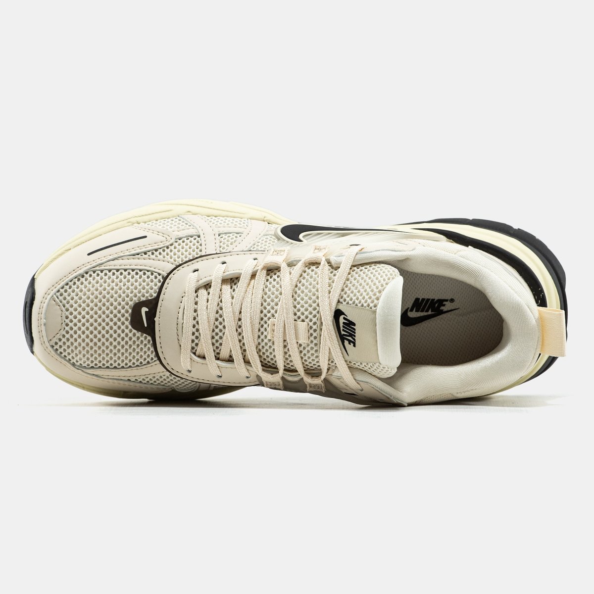 Nike V2K Runtekk Beige Black - oceanhype - 