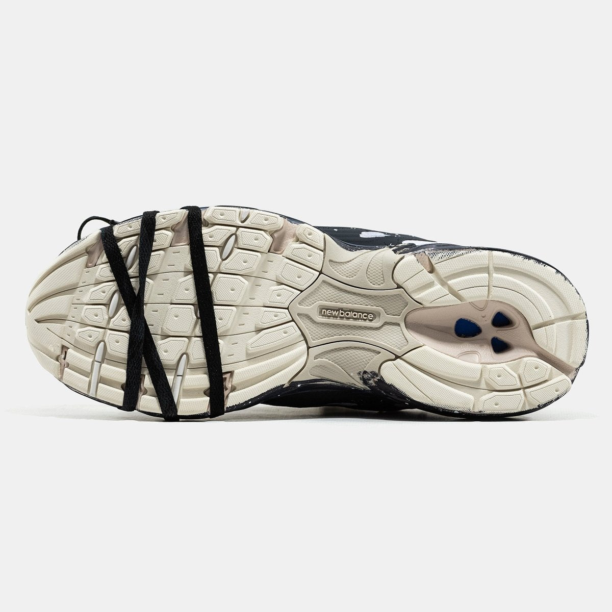 New Balance 530 Custom Beige Black Silver Edition - oceanhype - 