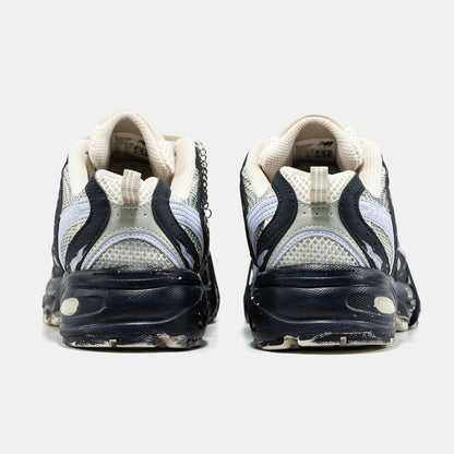 New Balance 530 Custom Beige Black Silver Edition - oceanhype - 