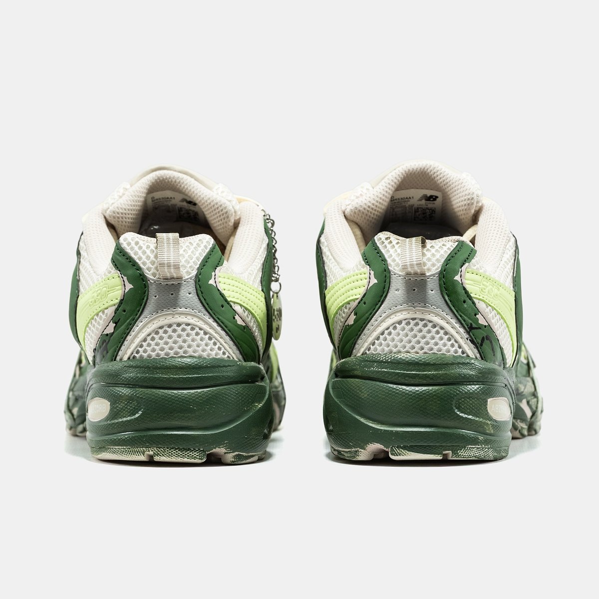 New Balance 530 Custom Beige Green - oceanhype - 