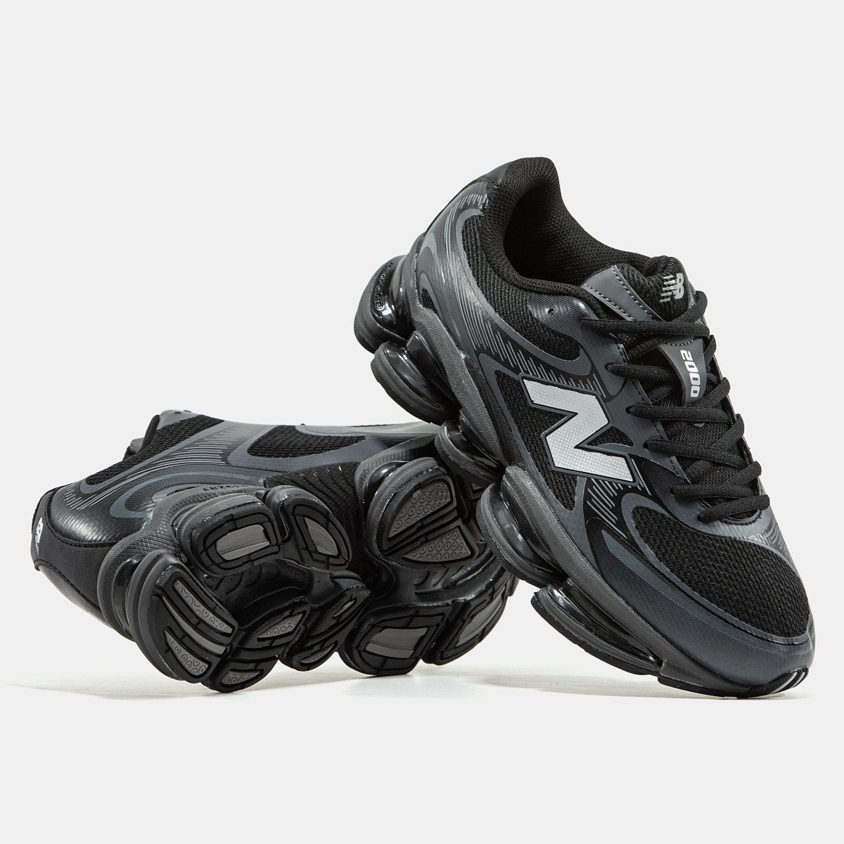 New Balance 2000 Black Grey - oceanhype - 
