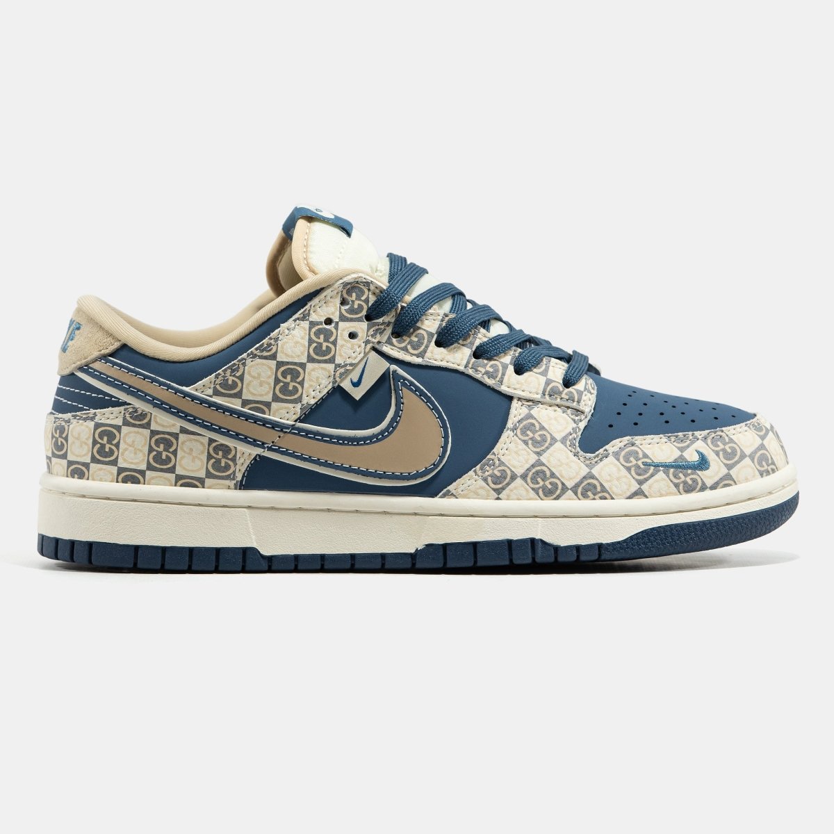 Nike SB Dunk Low x Gucci Beige Blue - oceanhype - 