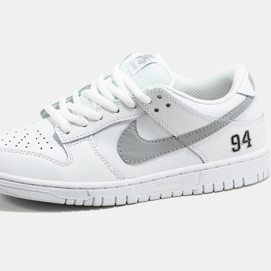 Nike SB Dunk Low x Supreme White Grey - oceanhype - 