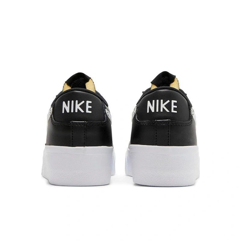 Nike Blazer Low Black White Platform - oceanhype - 