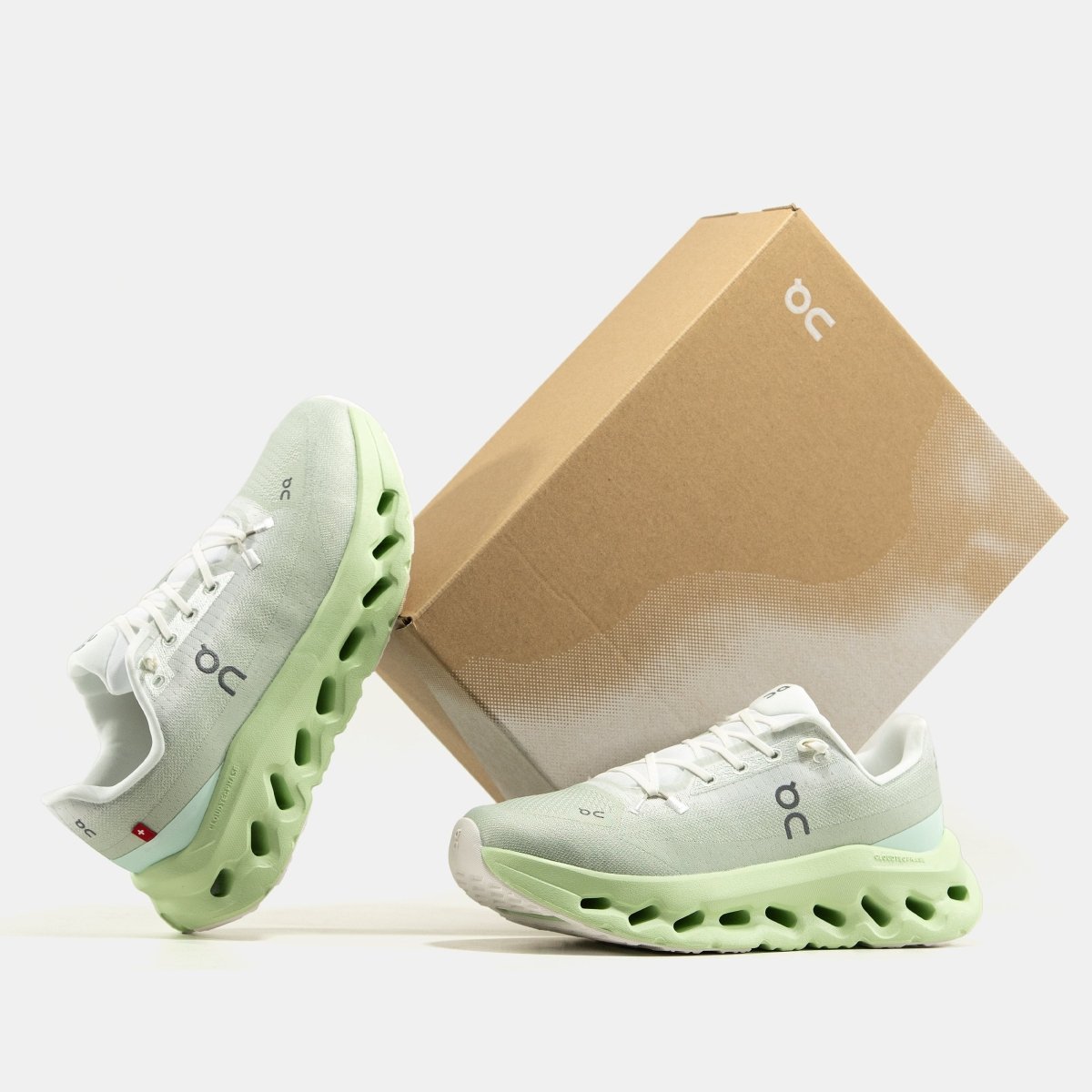On Cloudtilt Green White - oceanhype - 