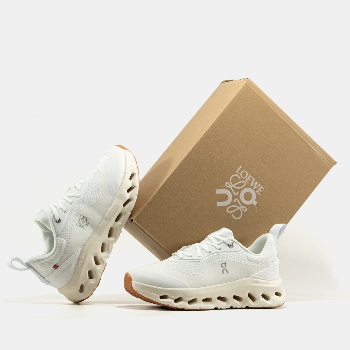 On Loewe x Cloudtilt White Beige - oceanhype - 