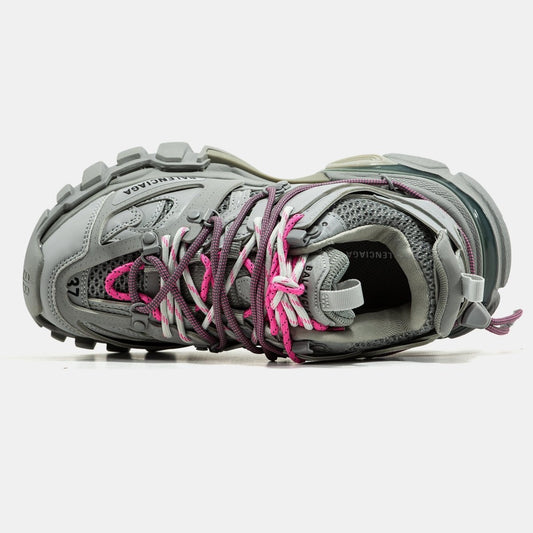 Balenciaga Track Trail Laces Grey Pink - oceanhype -