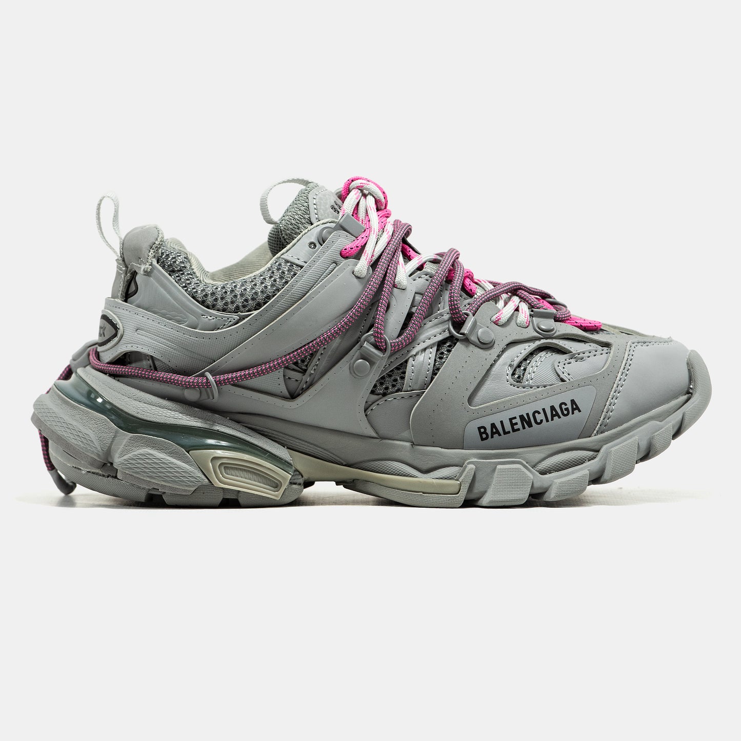 Balenciaga Track Trail Laces Grey Pink