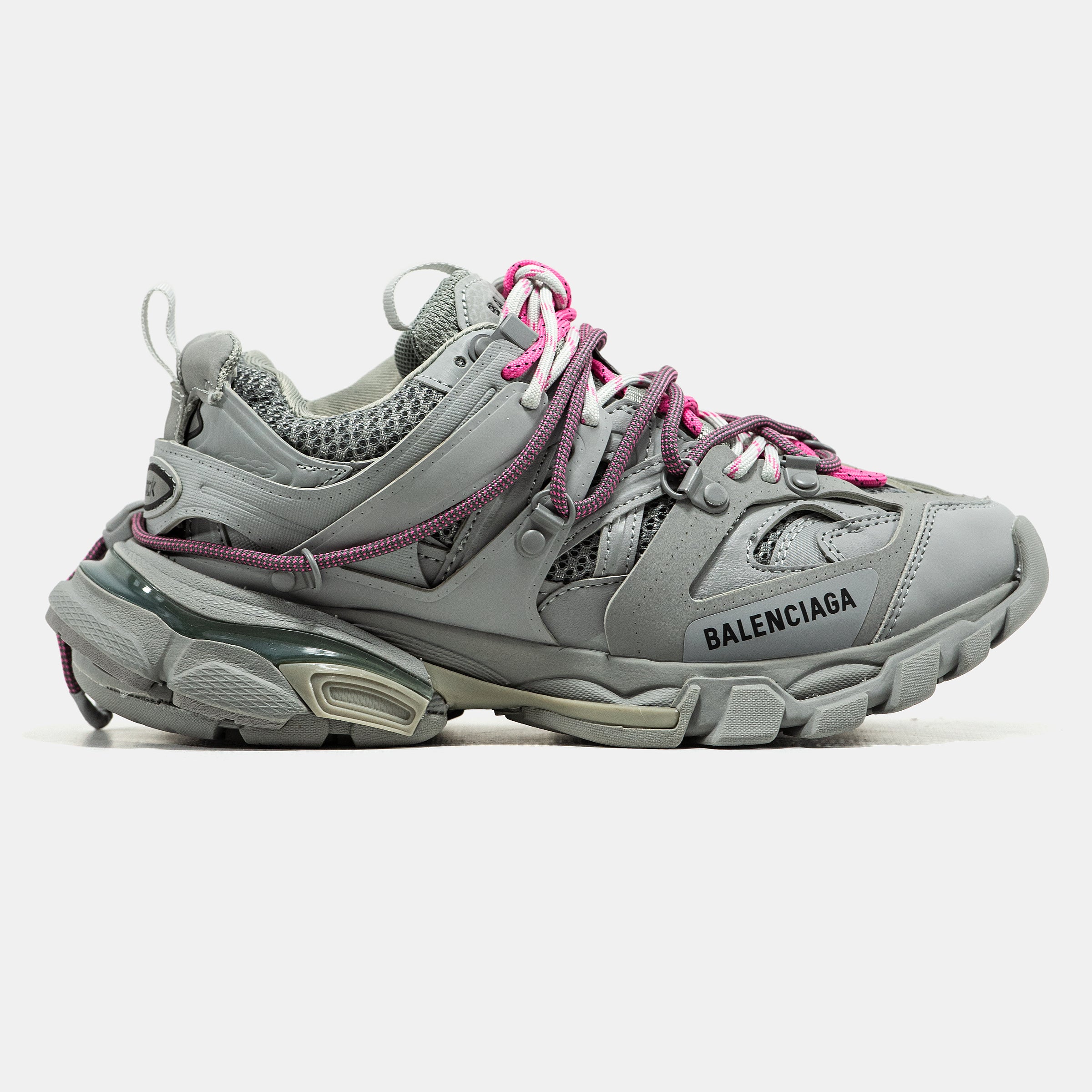 Balenciaga Track Trail Laces Grey Pink