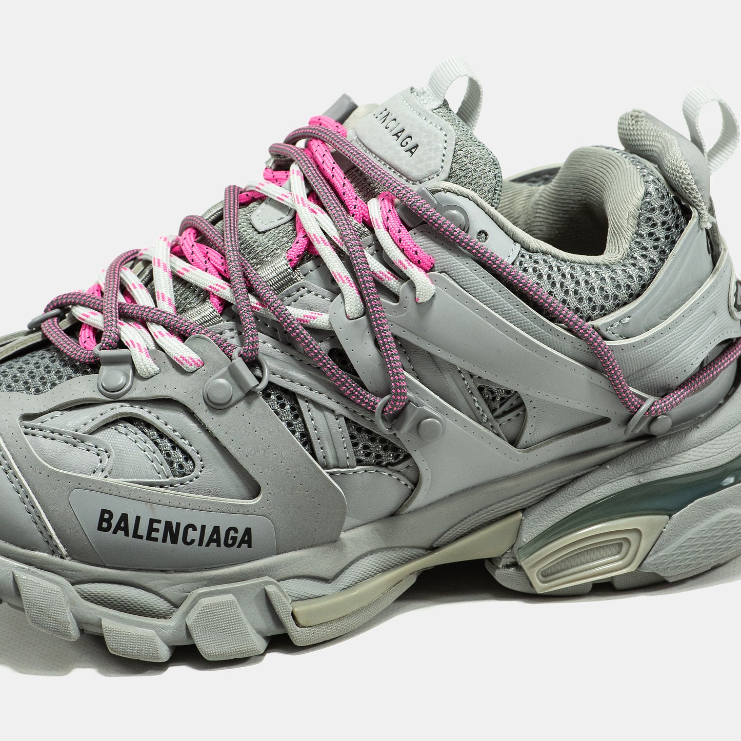 Balenciaga Track Trail Laces Grey Pink