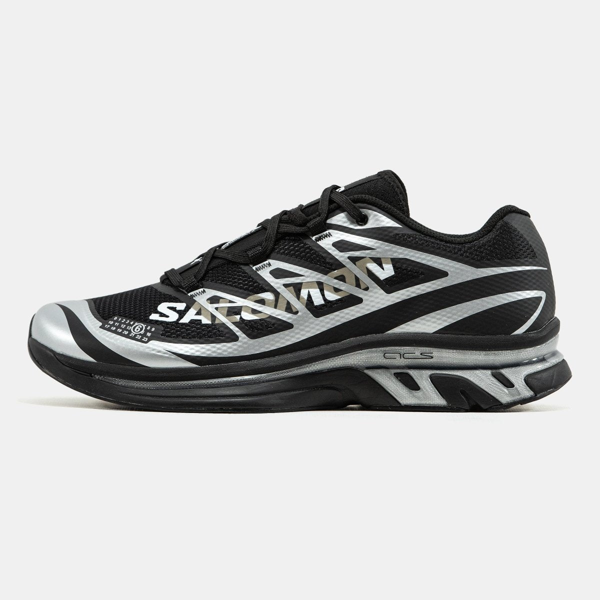 Salomon XT-6 x MM6 Maison Margiela Black Silver Phantom - oceanhype -