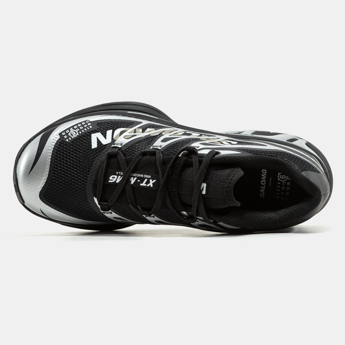 Salomon XT-6 x MM6 Maison Margiela Black Silver Phantom - oceanhype -