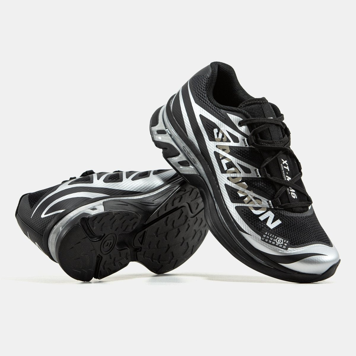 Salomon XT-6 x MM6 Maison Margiela Black Silver Phantom - oceanhype -
