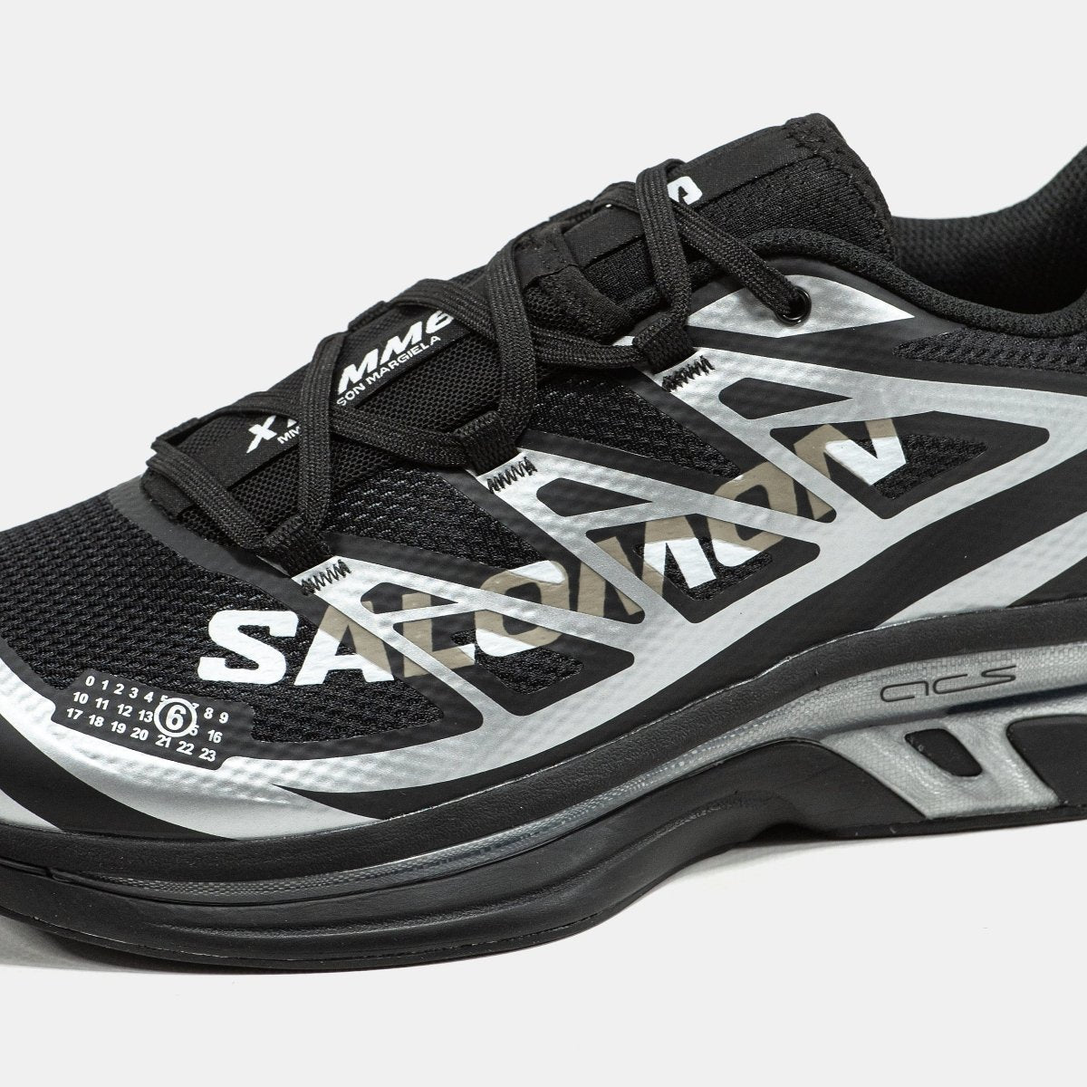 Salomon XT-6 x MM6 Maison Margiela Black Silver Phantom - oceanhype -