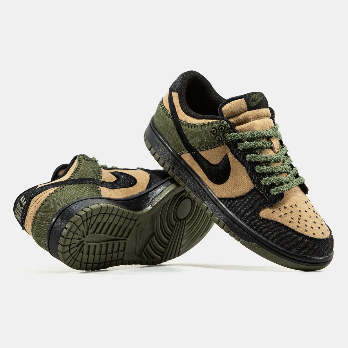 Nike SB Dunk Low Khaki Beige Black - oceanhype - 