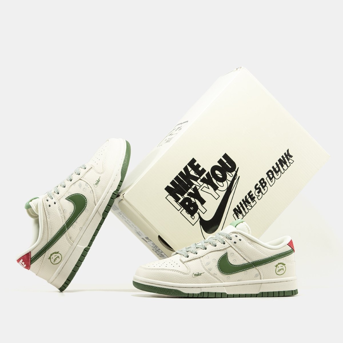 Nike SB Dunk Low Beige Green - oceanhype - 