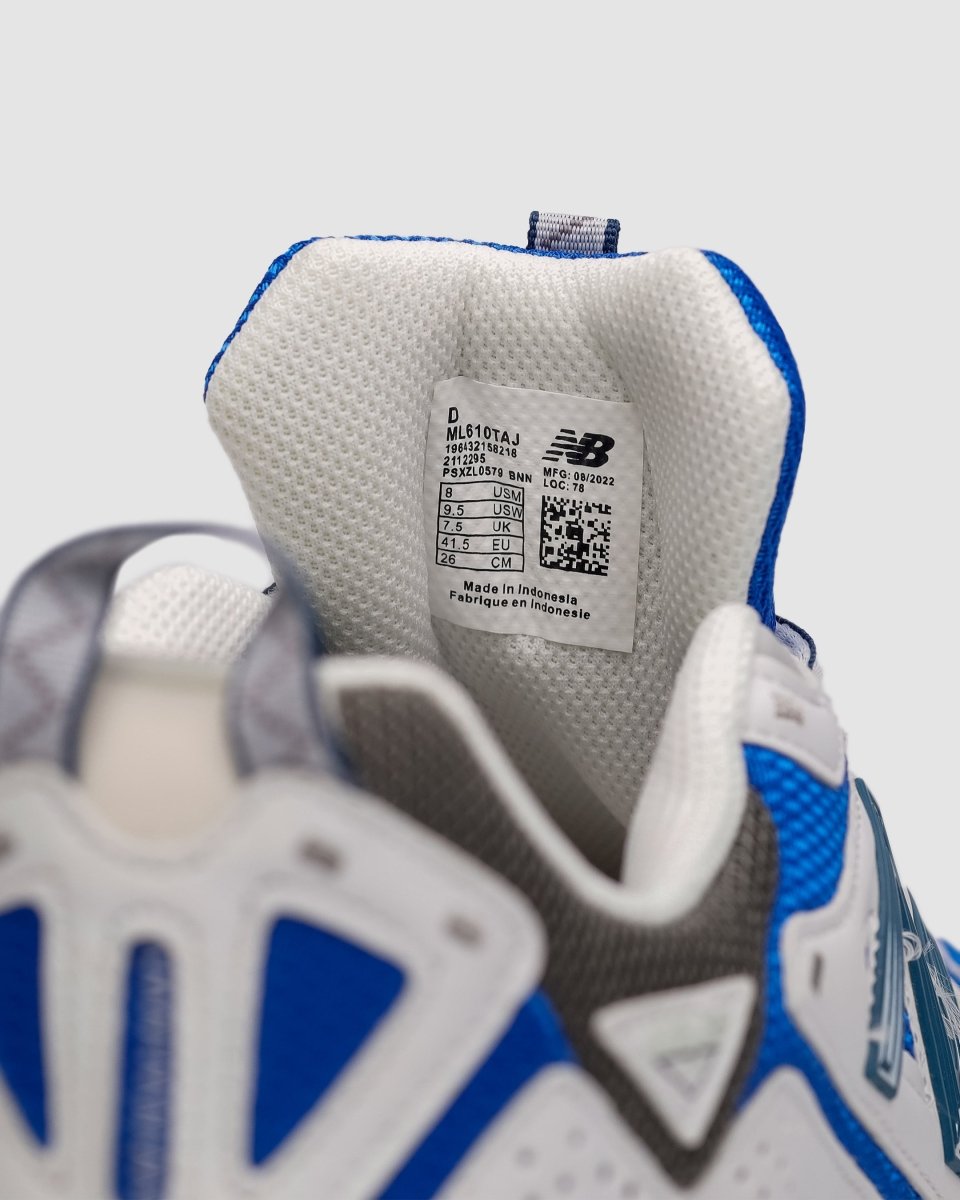 New Balance 610 Flint White Blue - oceanhype - 