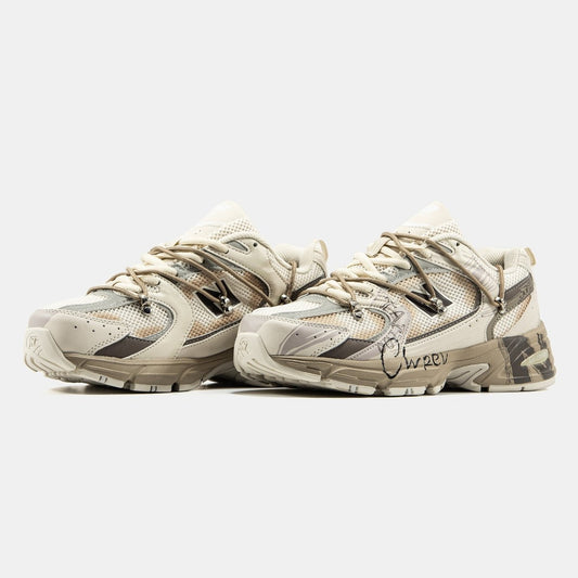 New Balance 530 Custom Beige - oceanhype -