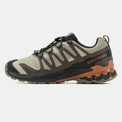 Salomon XA PRO 3D V9 Gore-Tex Beige Brown - oceanhype -