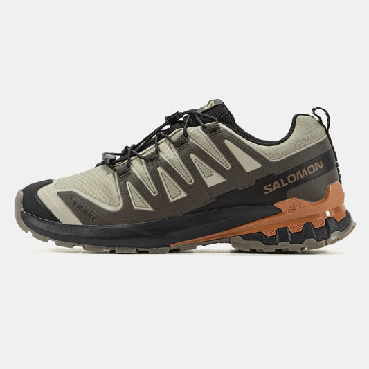 Salomon XA PRO 3D V9 Gore-Tex Beige Brown - oceanhype -