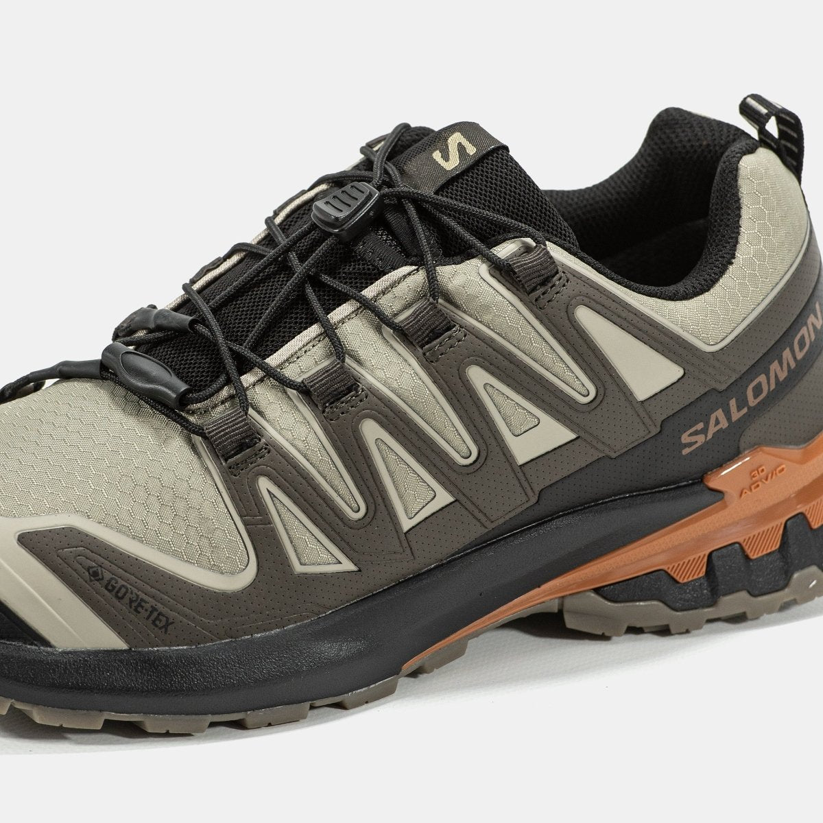 Salomon XA PRO 3D V9 Gore-Tex Beige Brown - oceanhype -