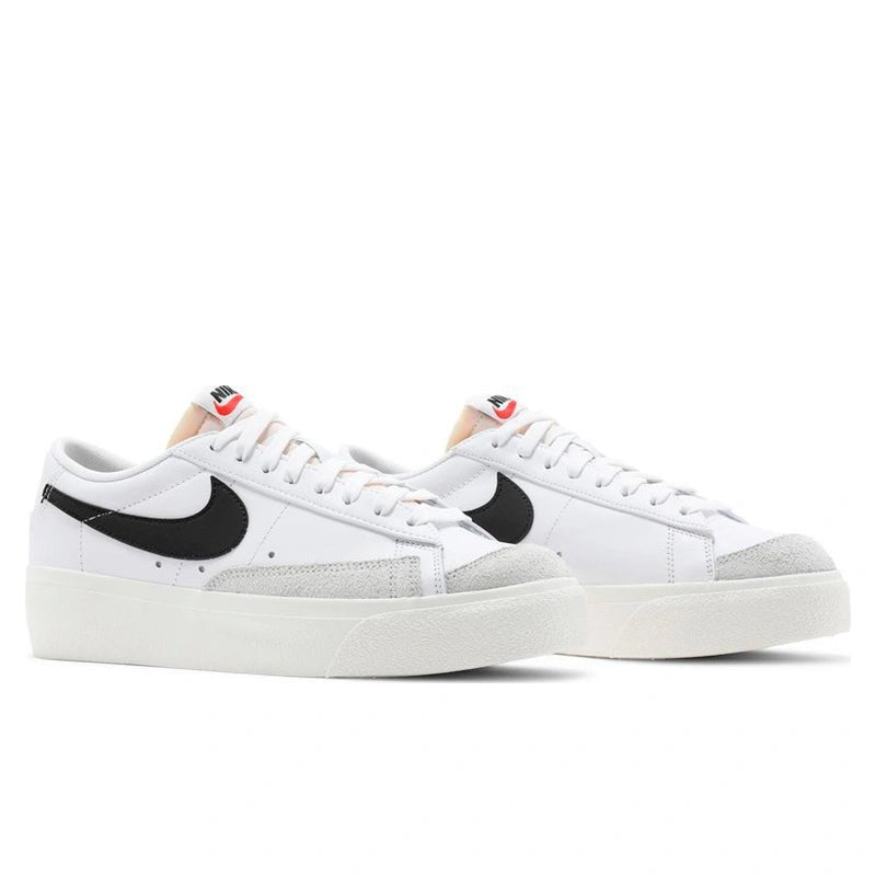 Nike Blazer Low Platform White Black - oceanhype - 